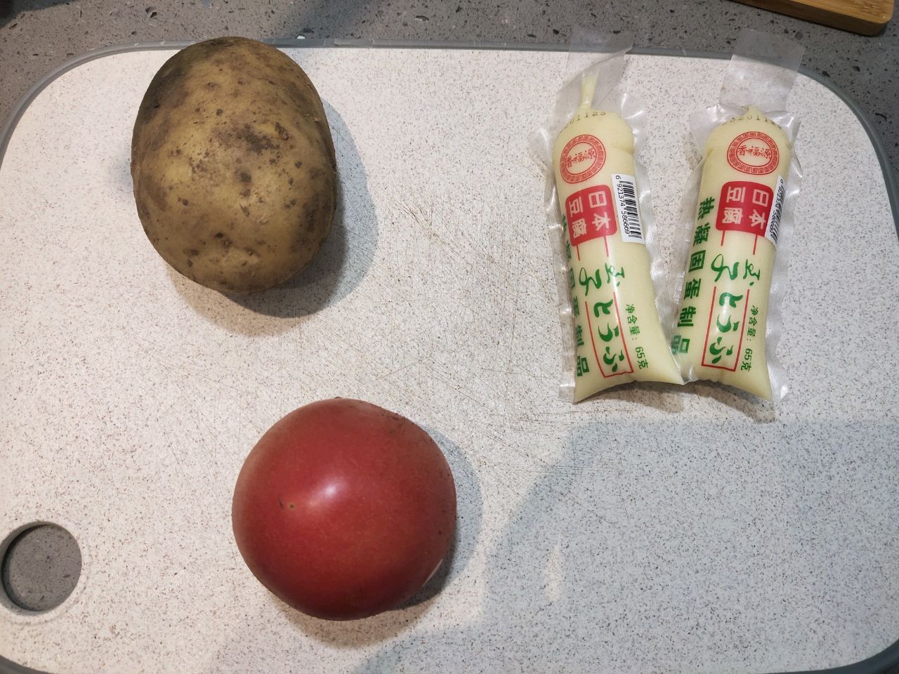 家常菜土豆烧日本豆腐