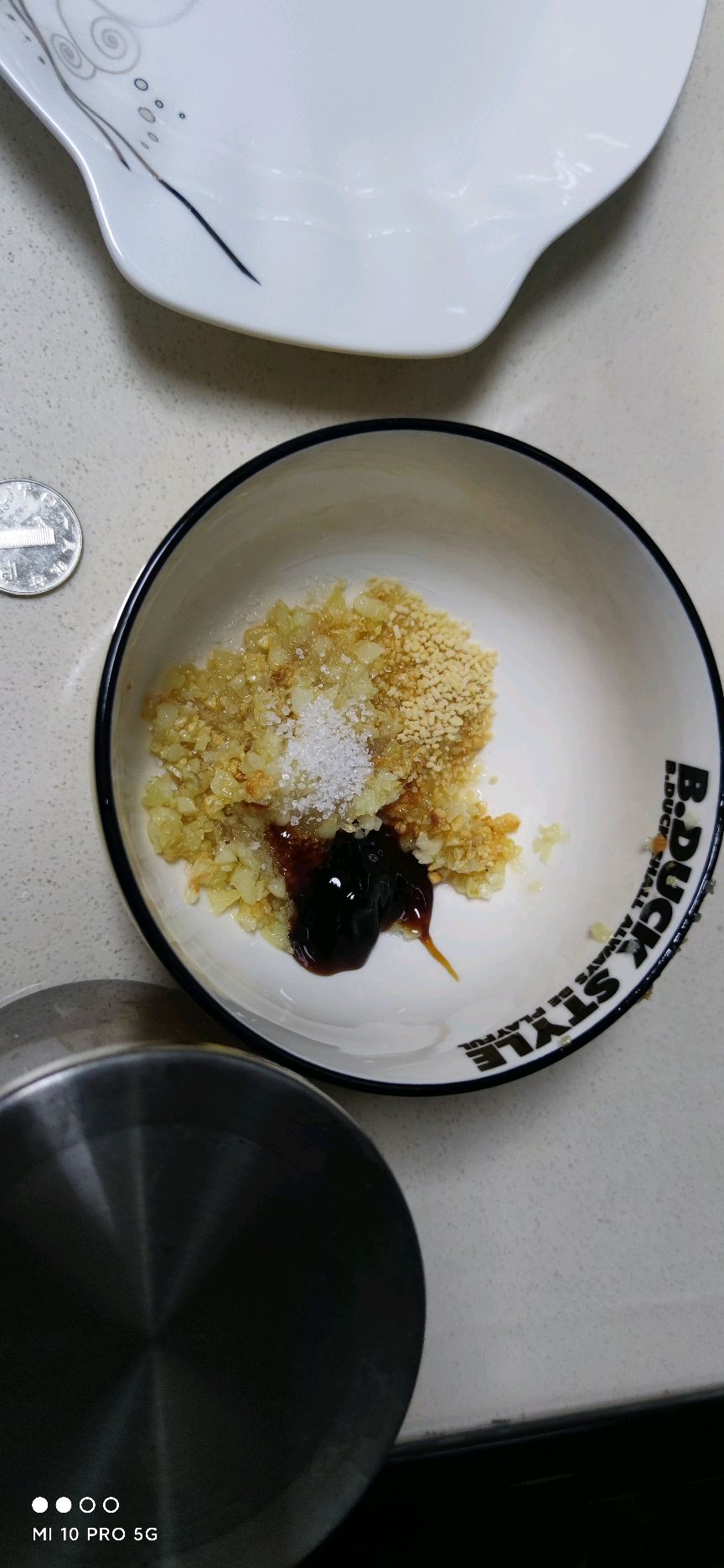 〔家常菜〕微波炉蒜茸粉丝虾