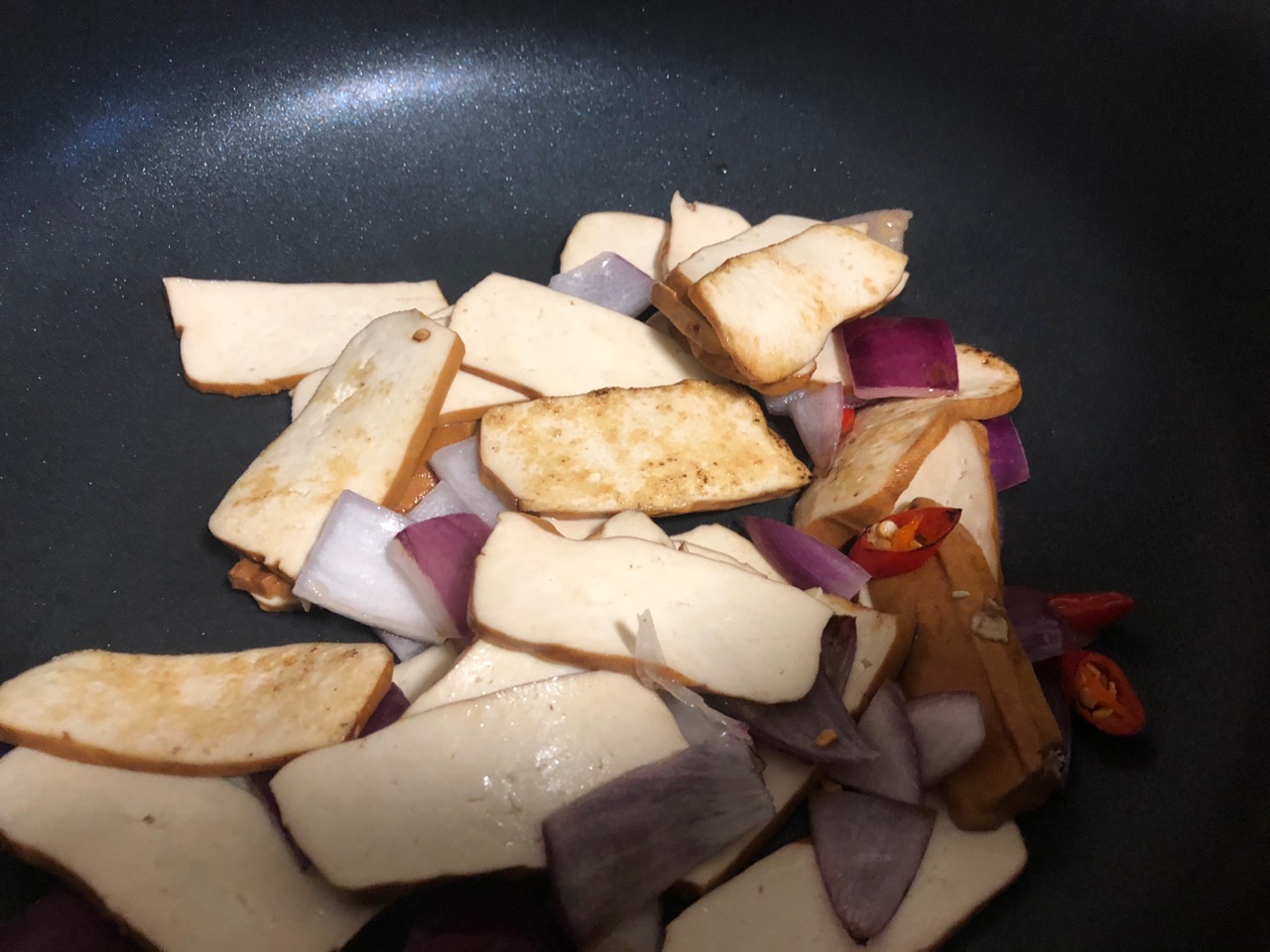家常菜•洋葱炒豆干