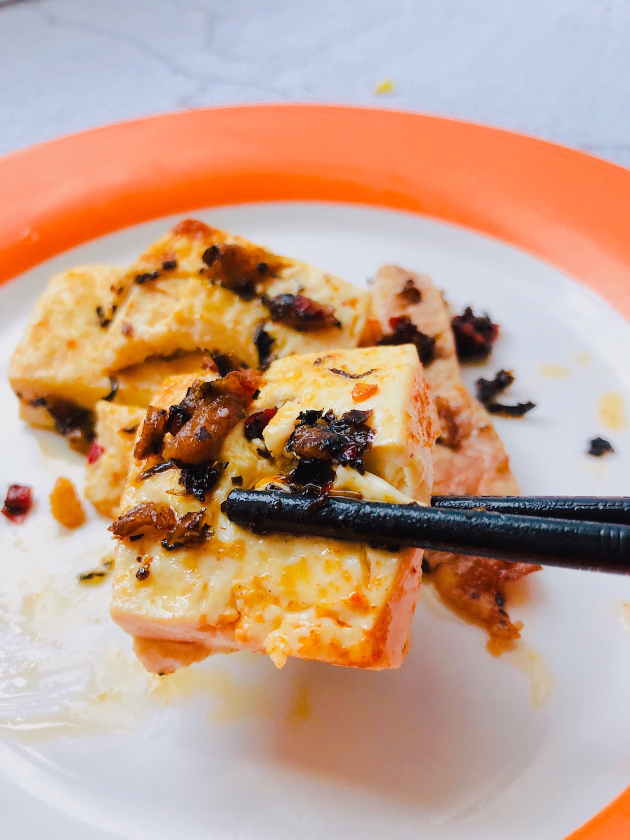 家常菜之煎豆腐
