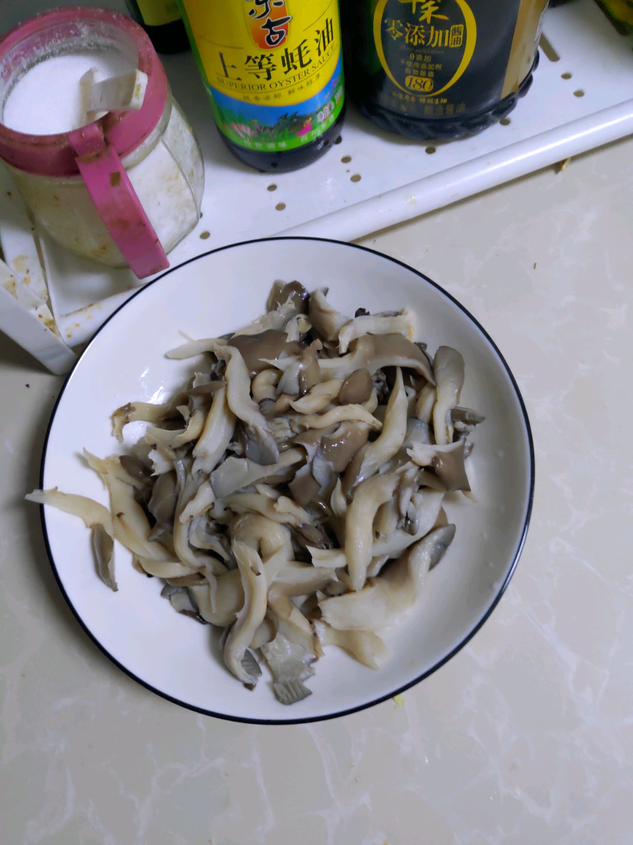 家常炒蘑菇
