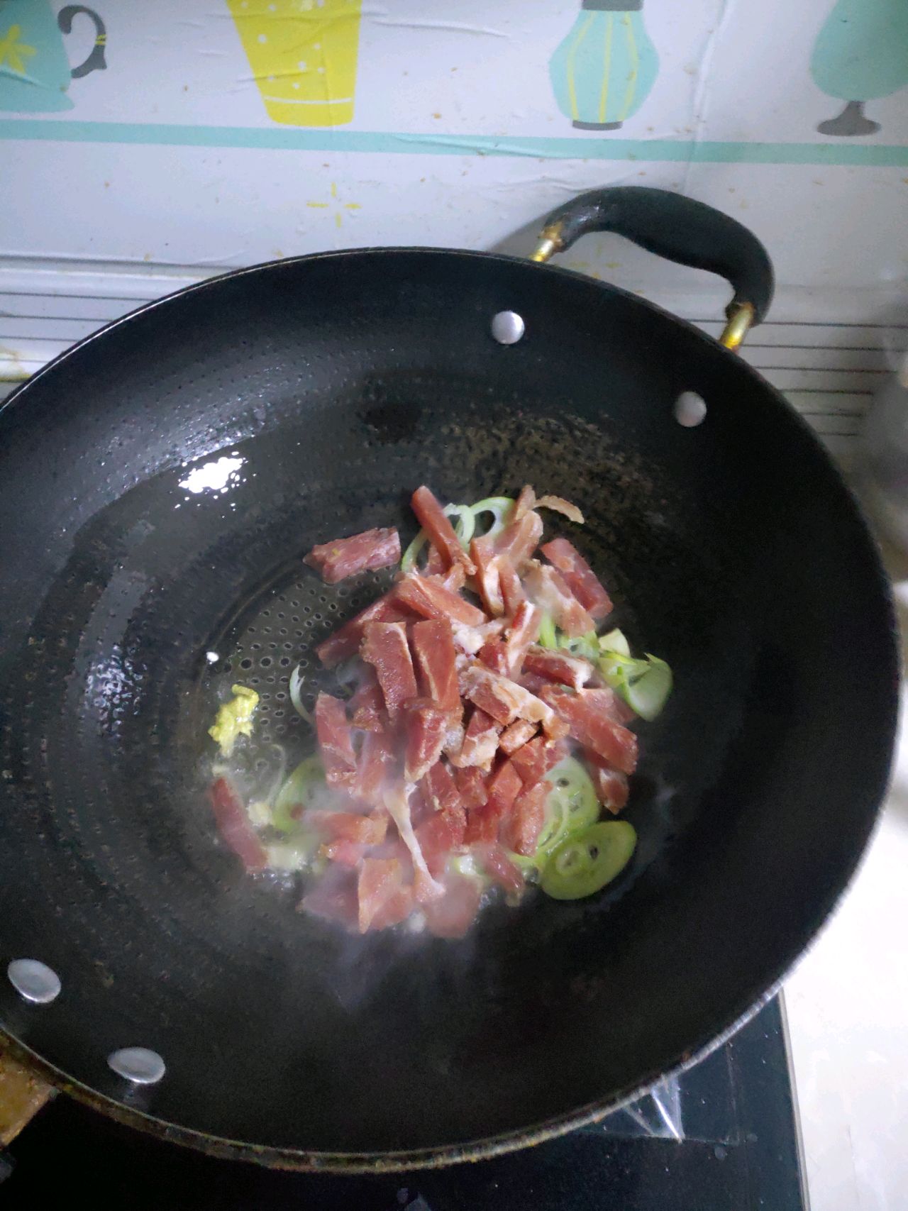 家常炒蘑菇