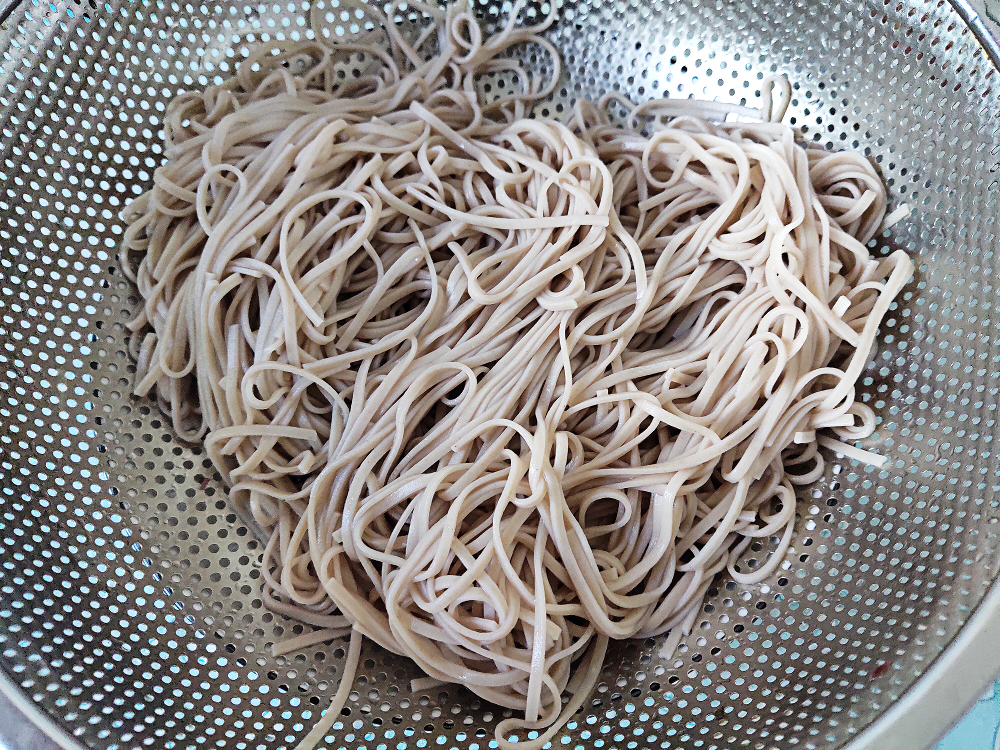 家常炒荞麦面
