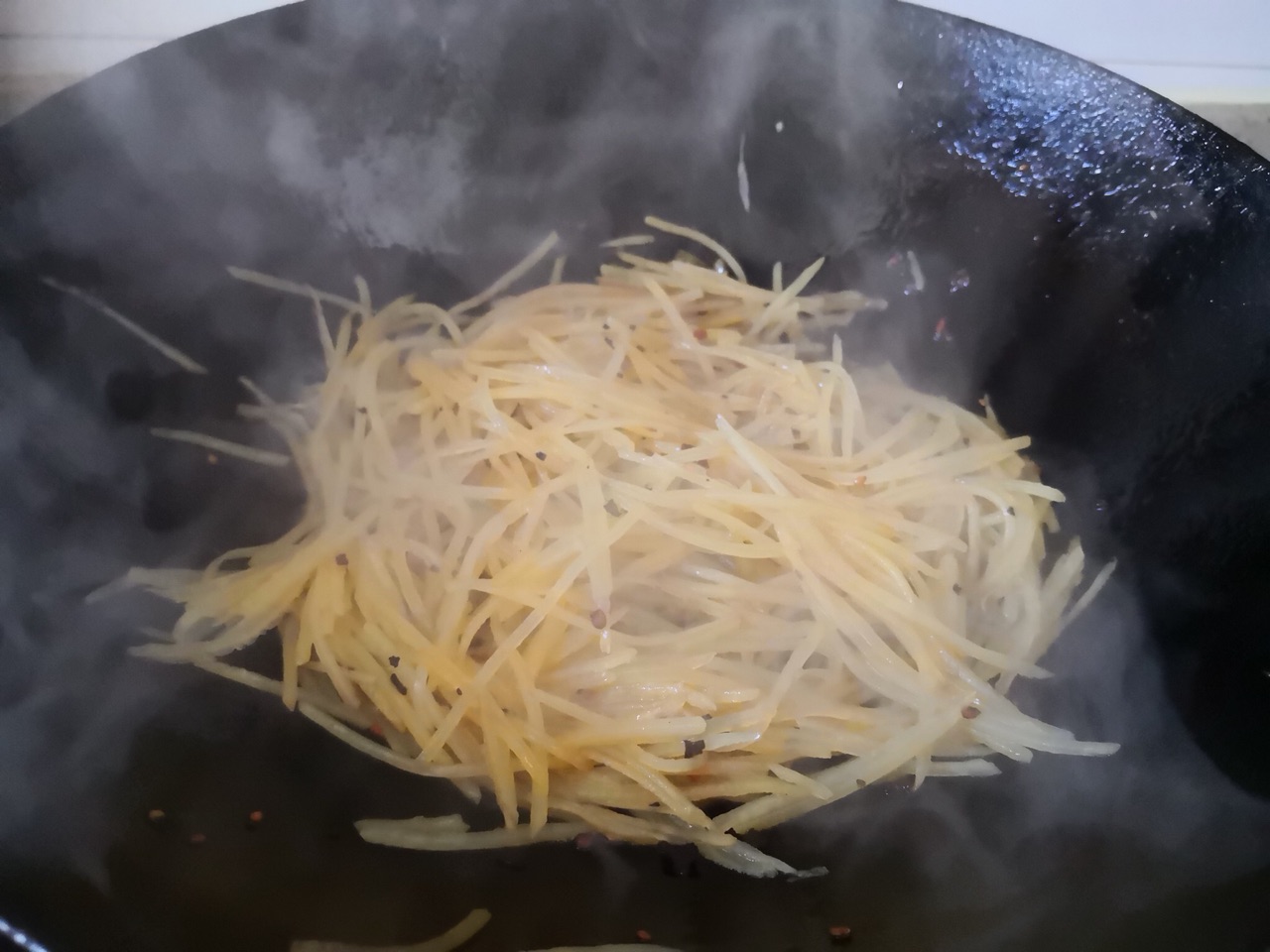 家常炒土豆丝