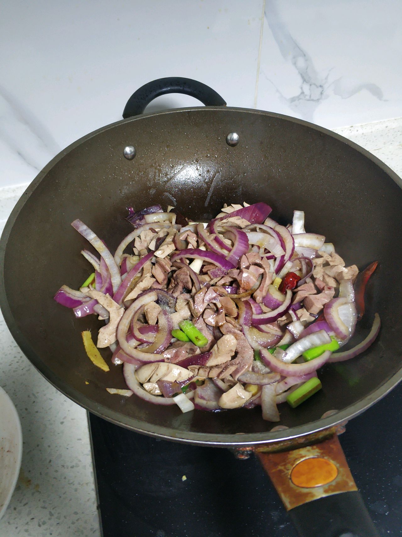 家常炒腰花