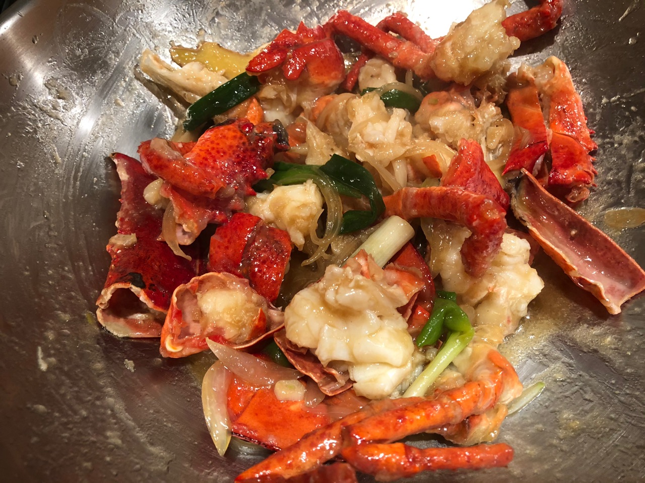 家常葱姜龙虾