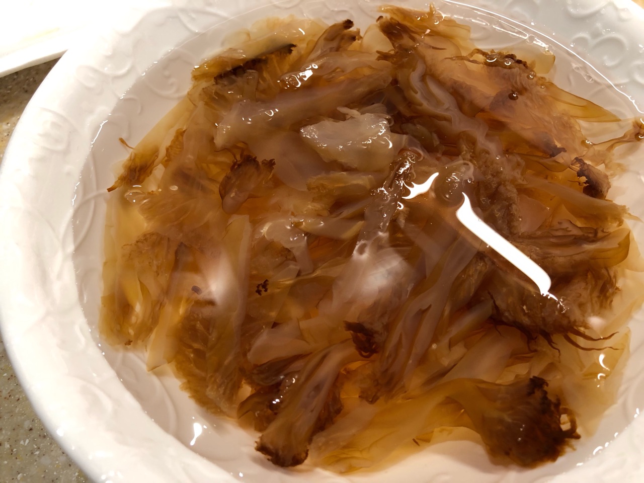 家常葱油海蜇头