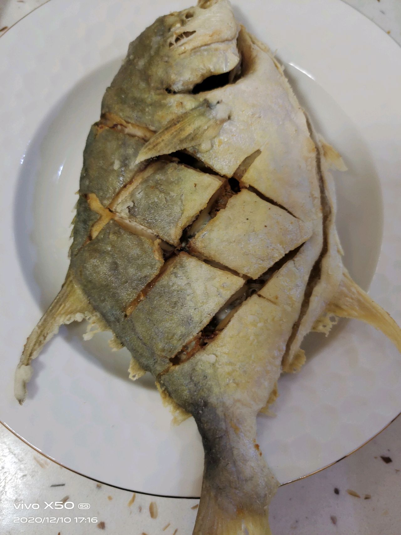 家常干烧鲳鱼