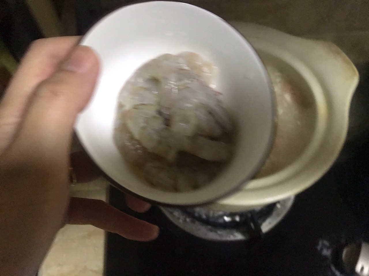 家常海鲜粥（）