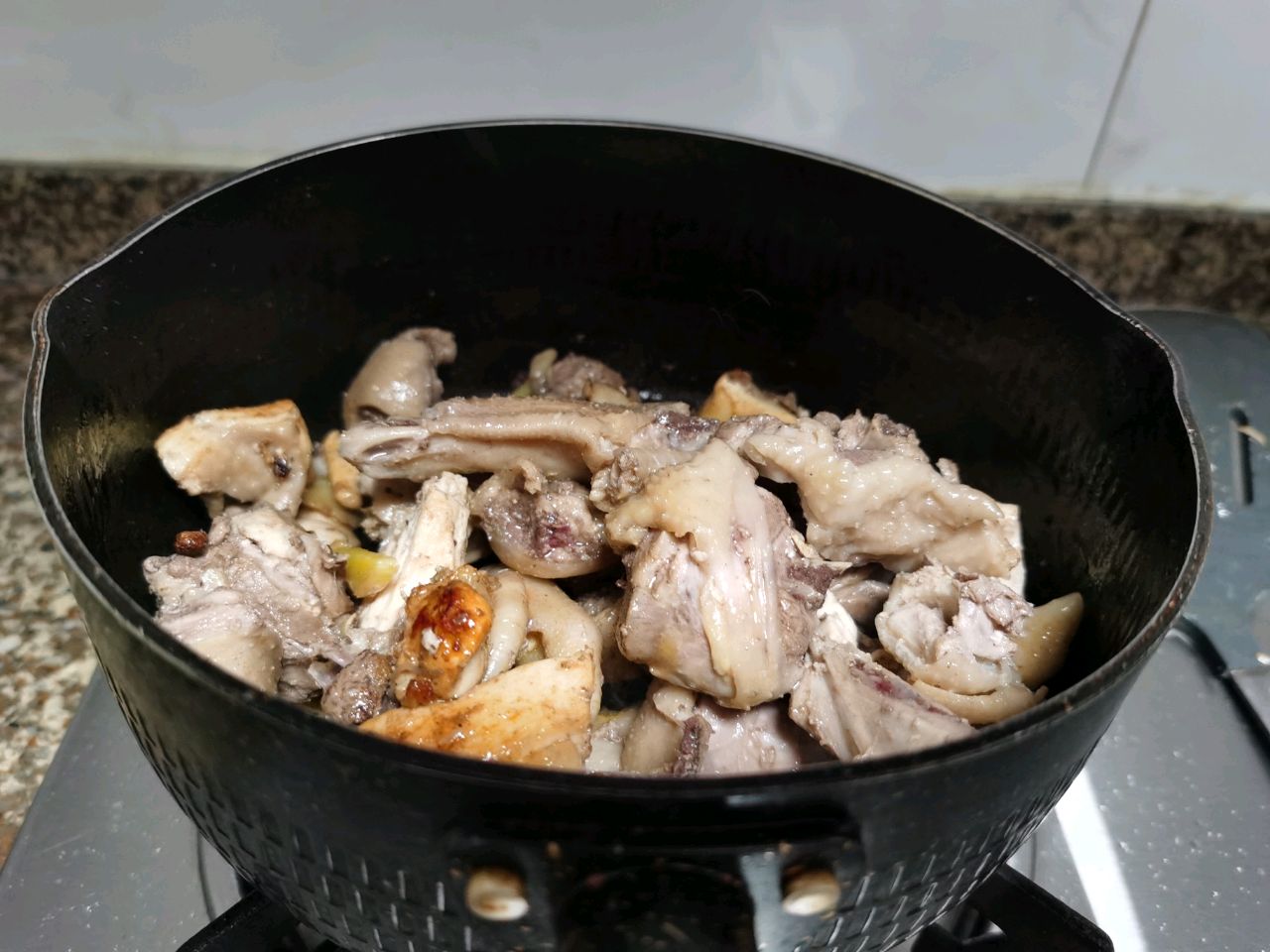 家常红烧鸡块