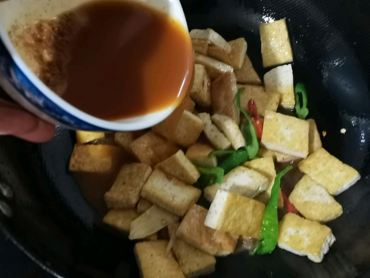 家常回锅豆腐
