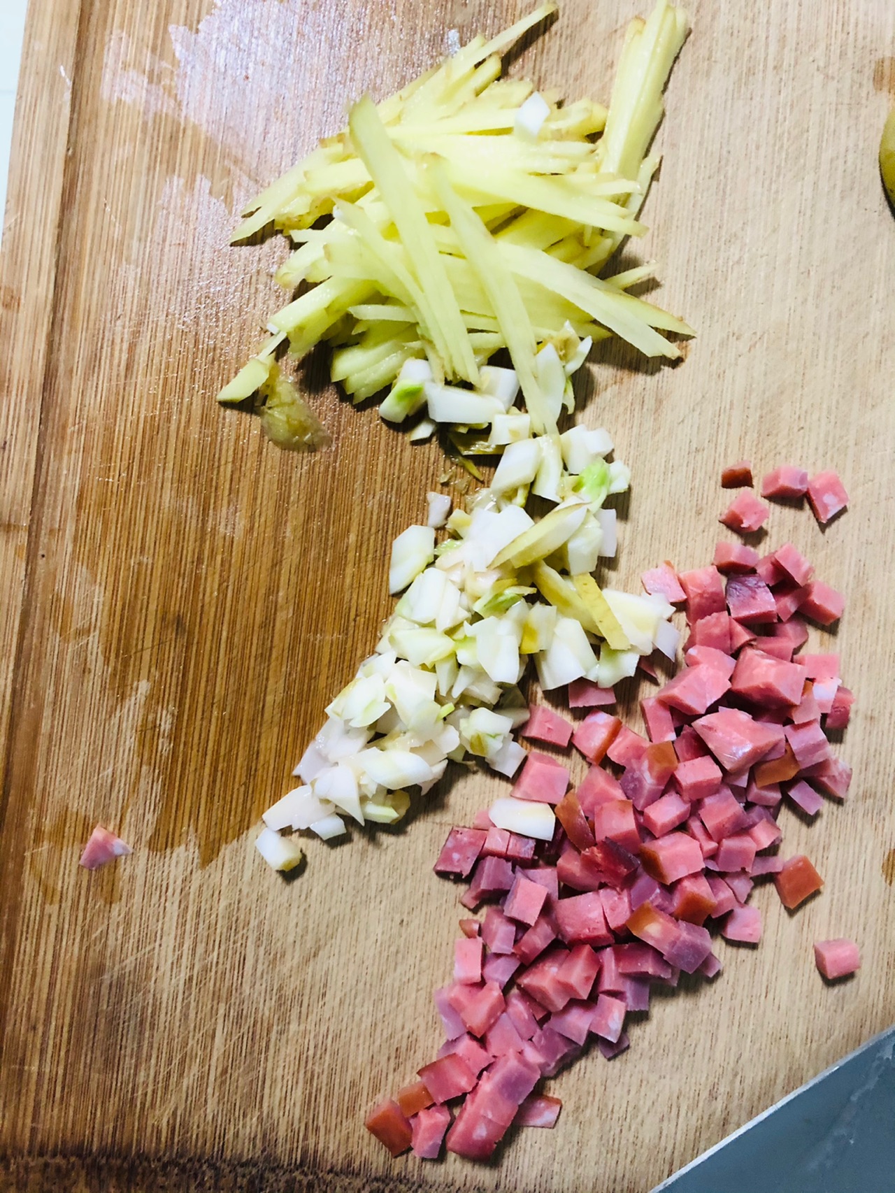 家常火腿蛋炒饭