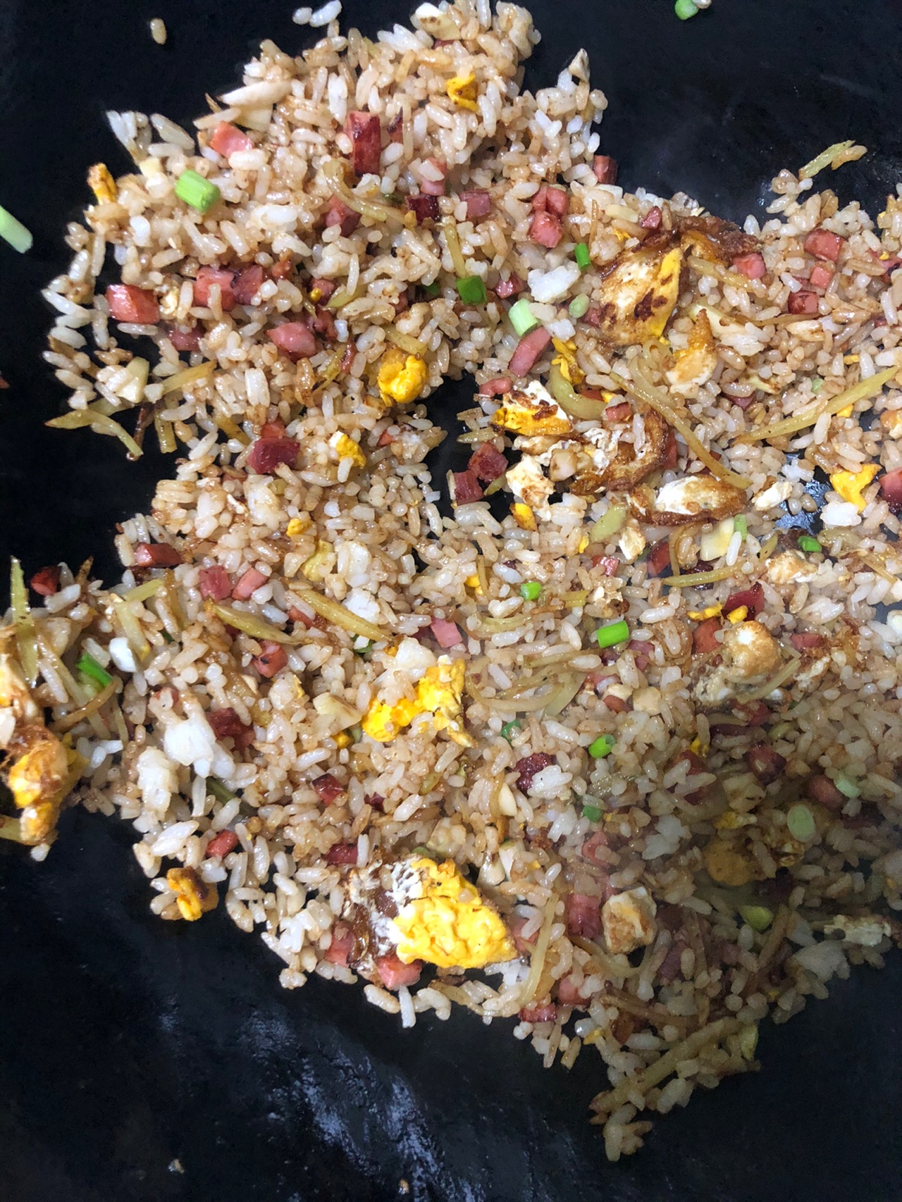 家常火腿蛋炒饭