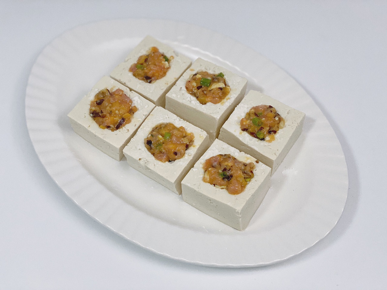 家常煎酿豆腐