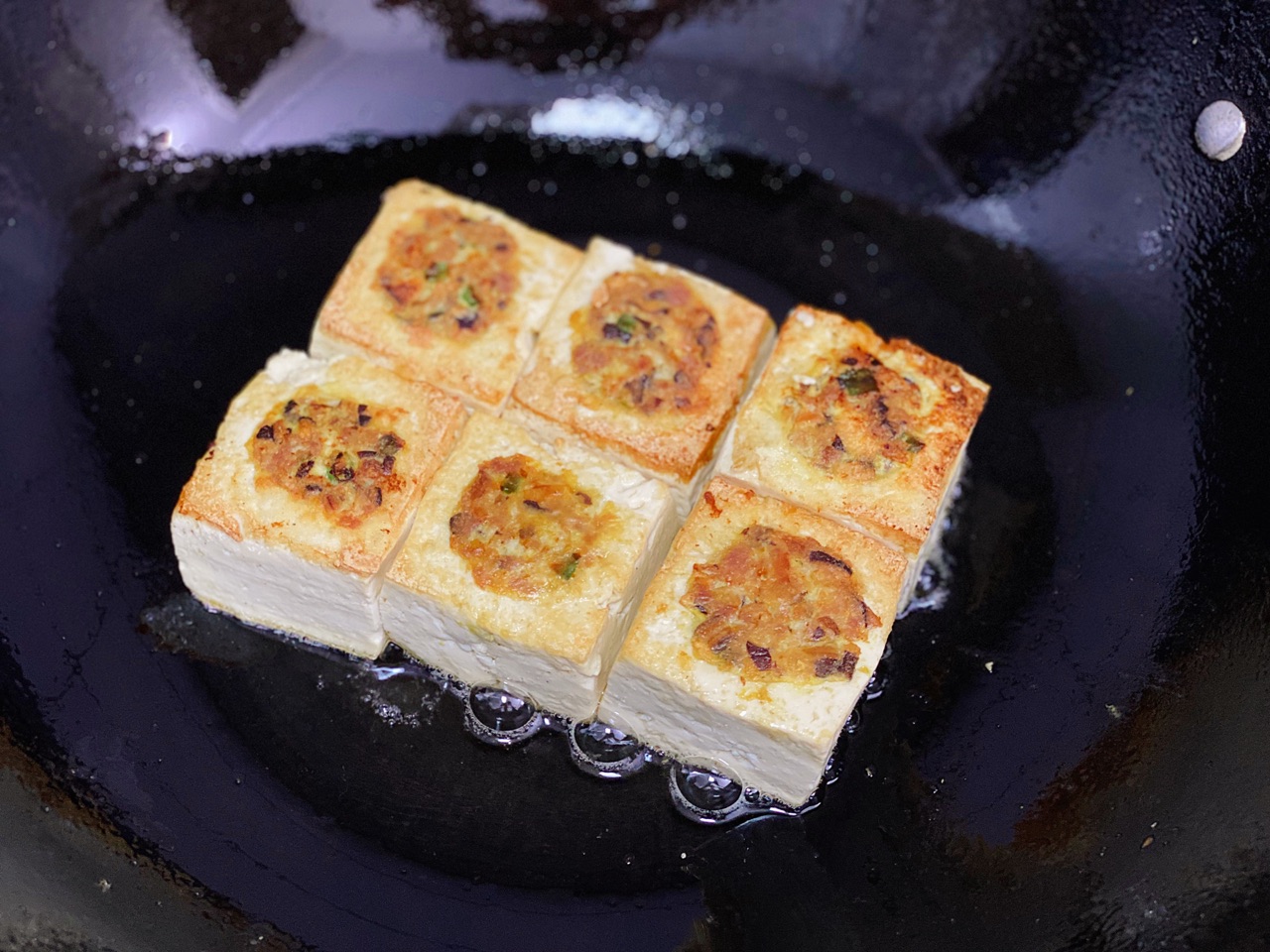 家常煎酿豆腐