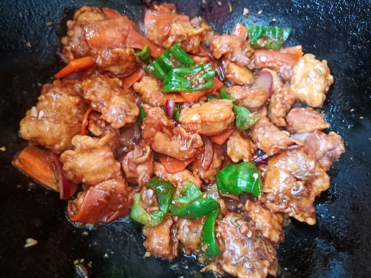 家常焦熘肉段