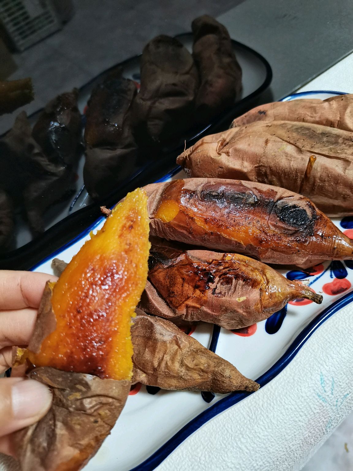 家常烤红薯
