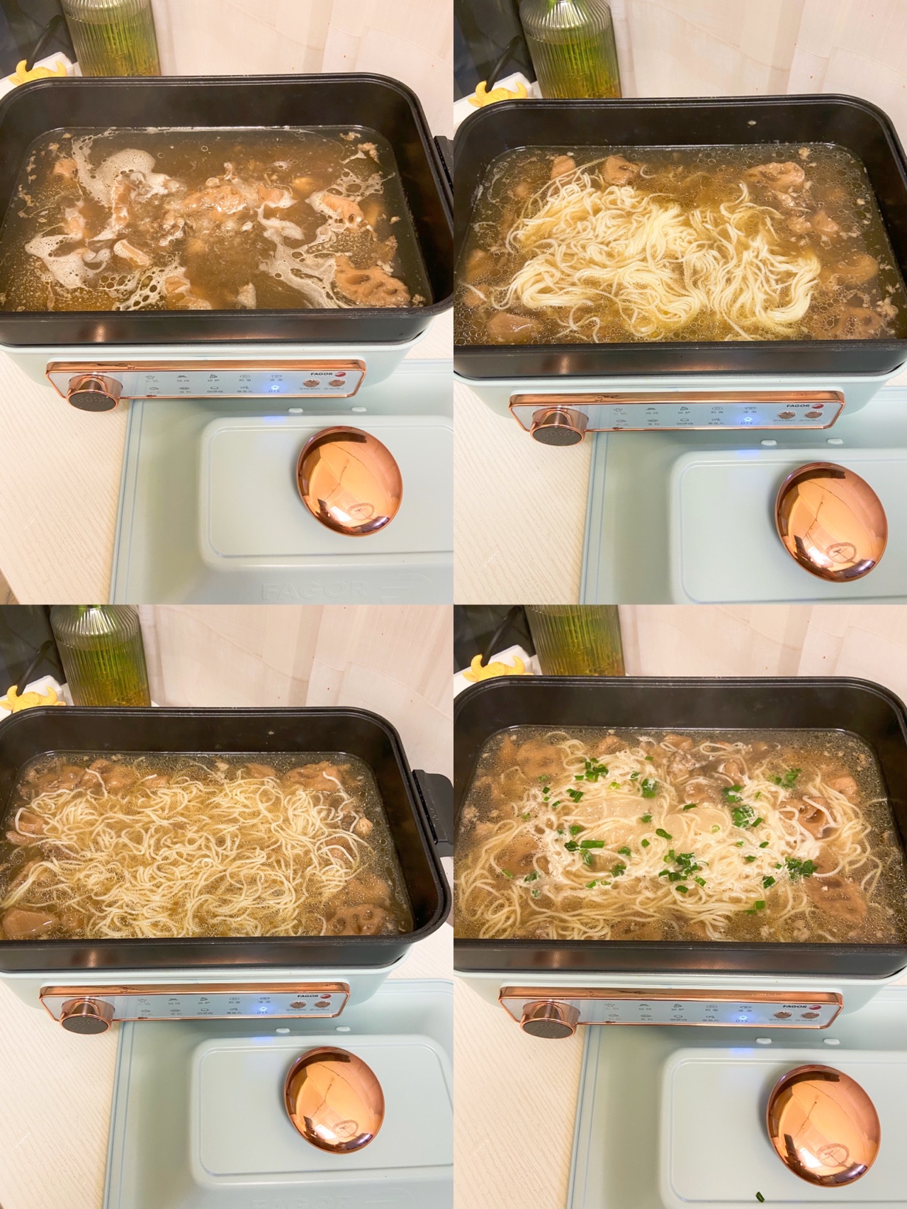 家常美食｜筒骨莲藕汤面