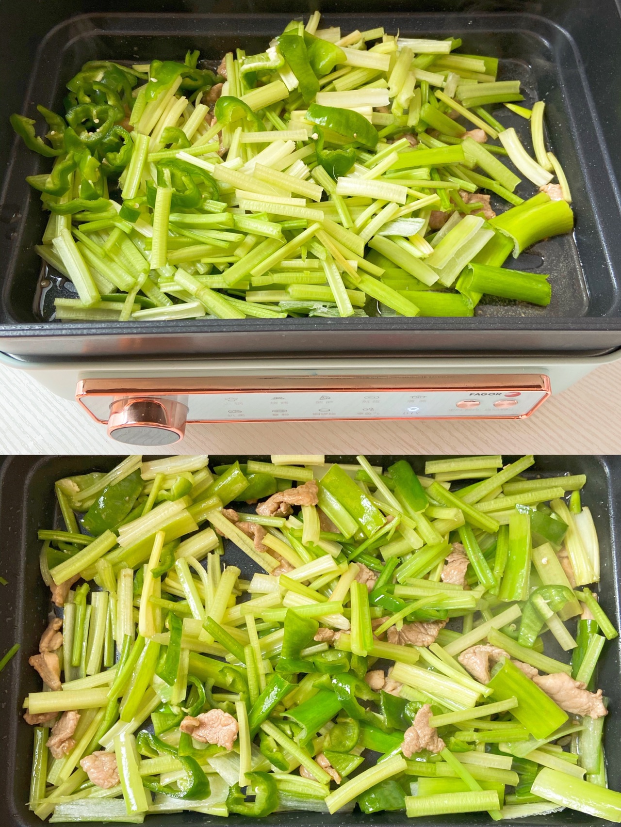 家常美食｜香芹炒肉 春节也要吃健康