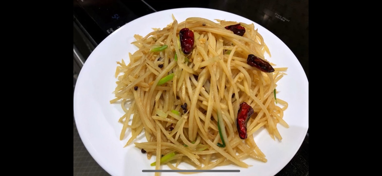 家常炝炒土豆丝