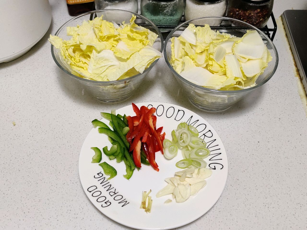 家常清炒白菜