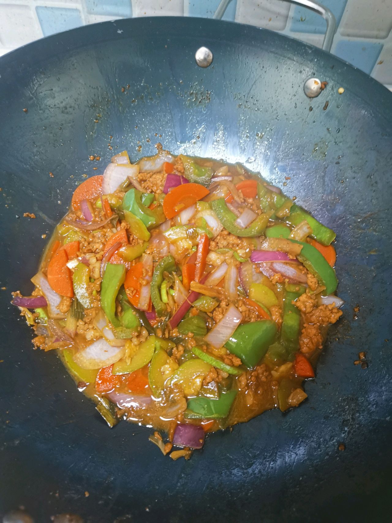 家常肉酱拌面