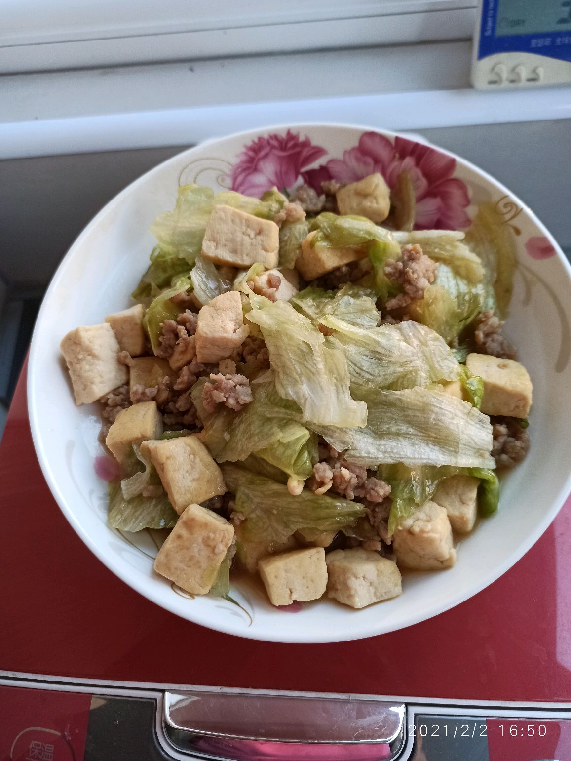 家常肉沫豆腐