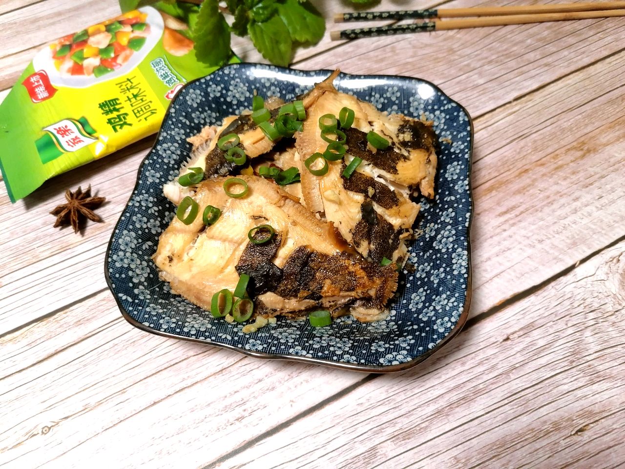 家常烧鼓眼鱼