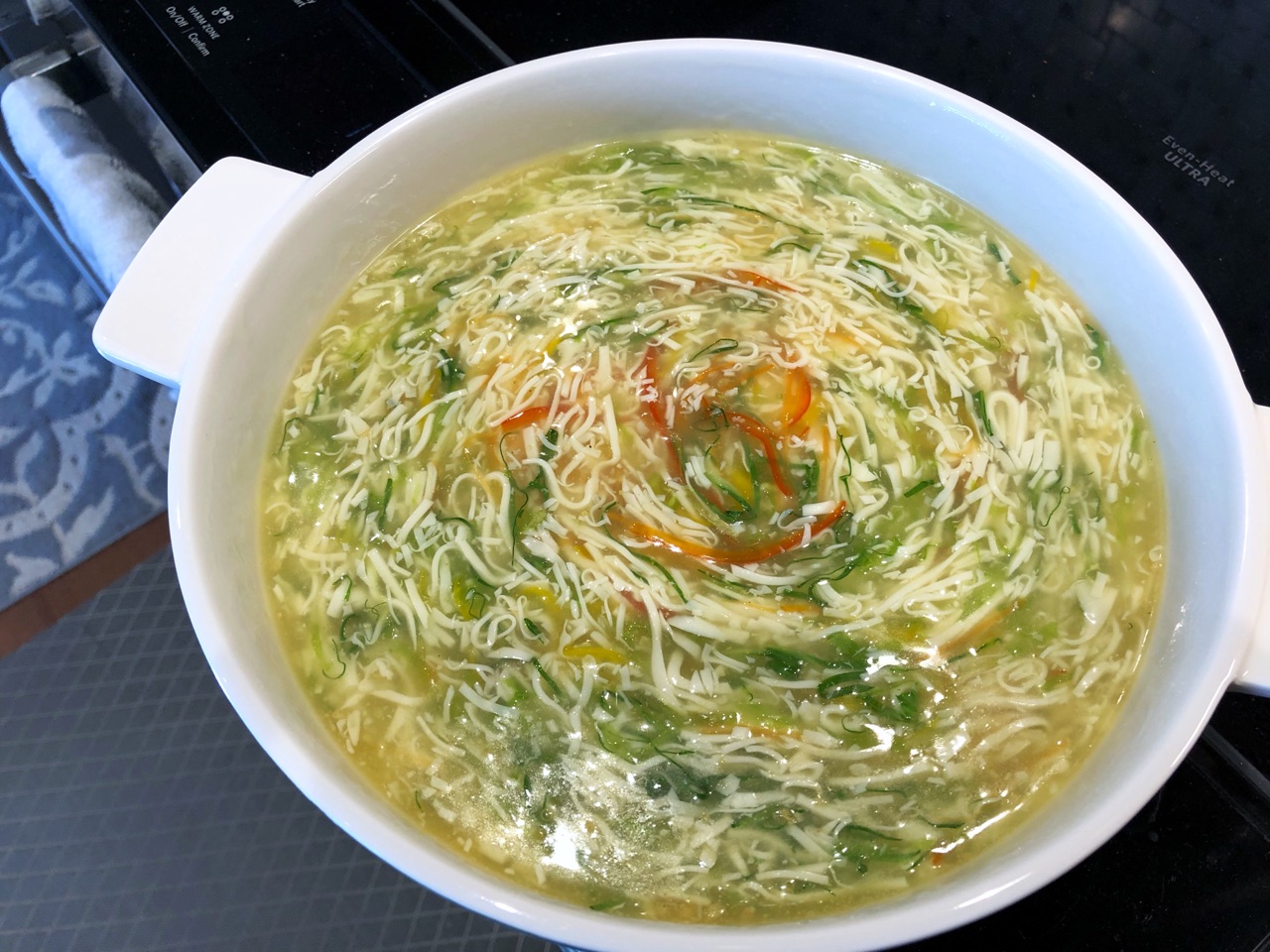 家常什菜豆腐羹