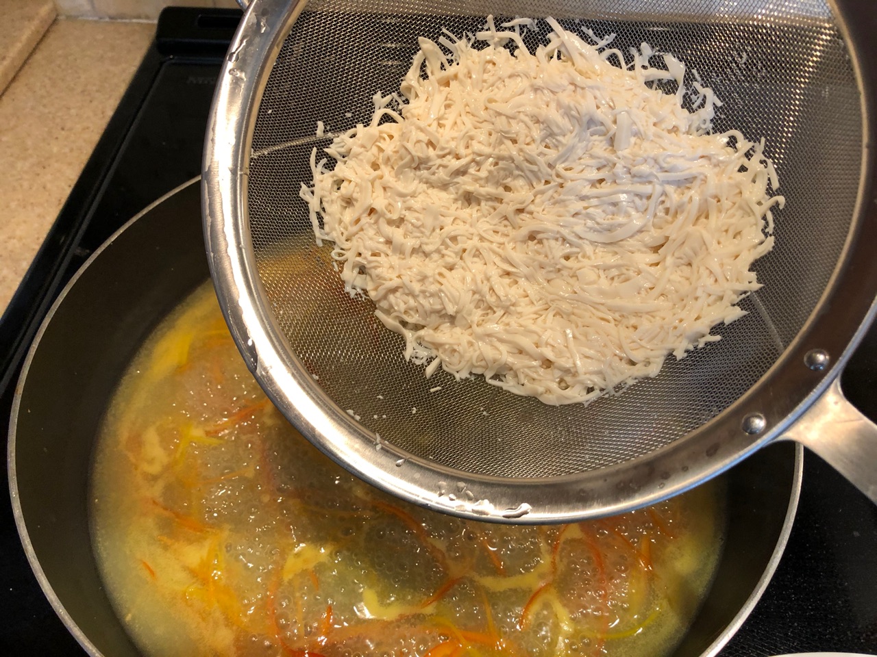 家常什菜豆腐羹