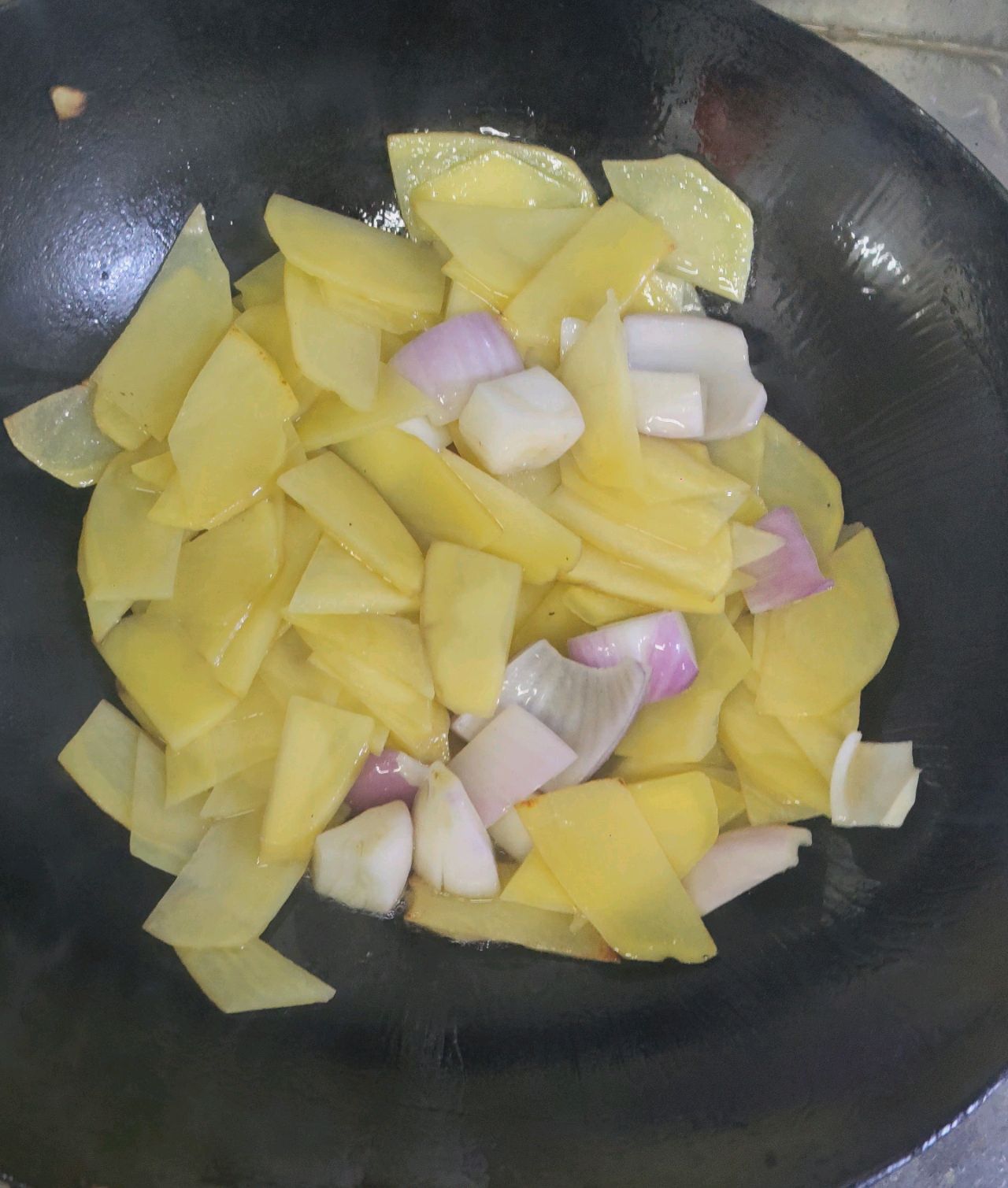 家常土豆片