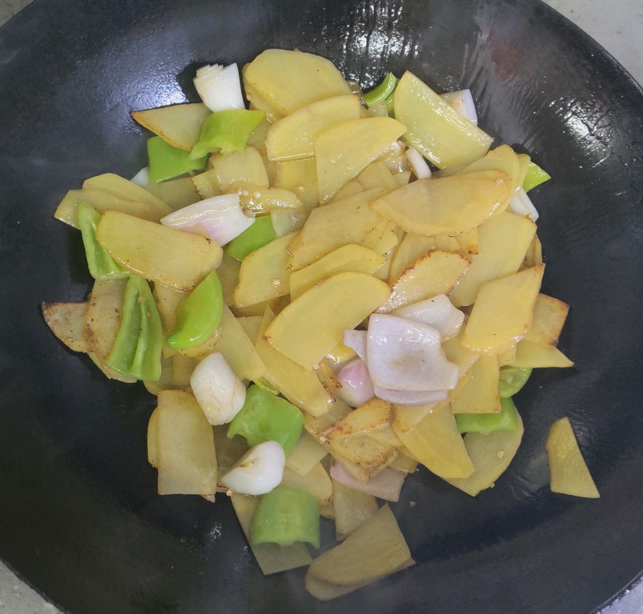 家常土豆片