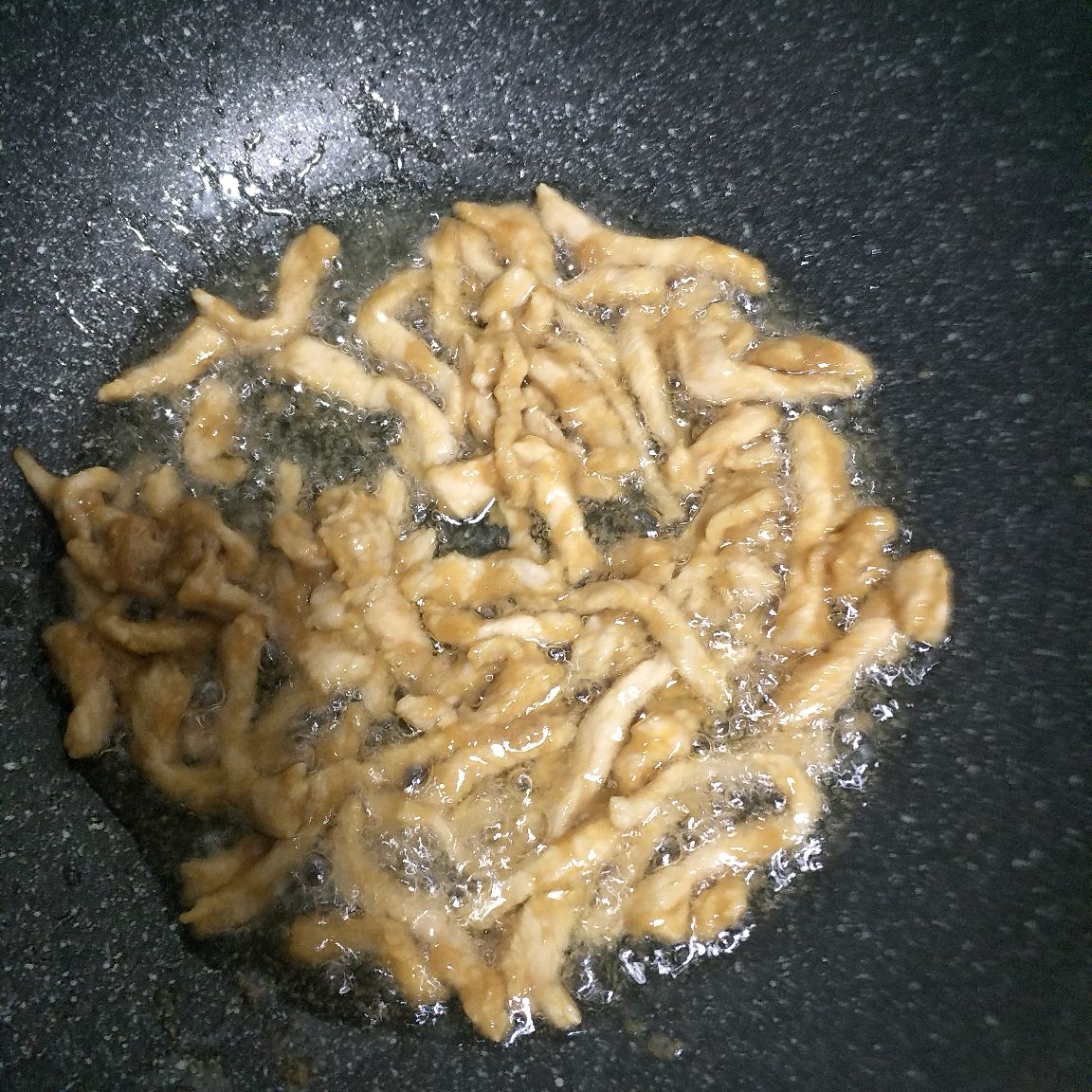 家常下饭菜~青椒肉丝