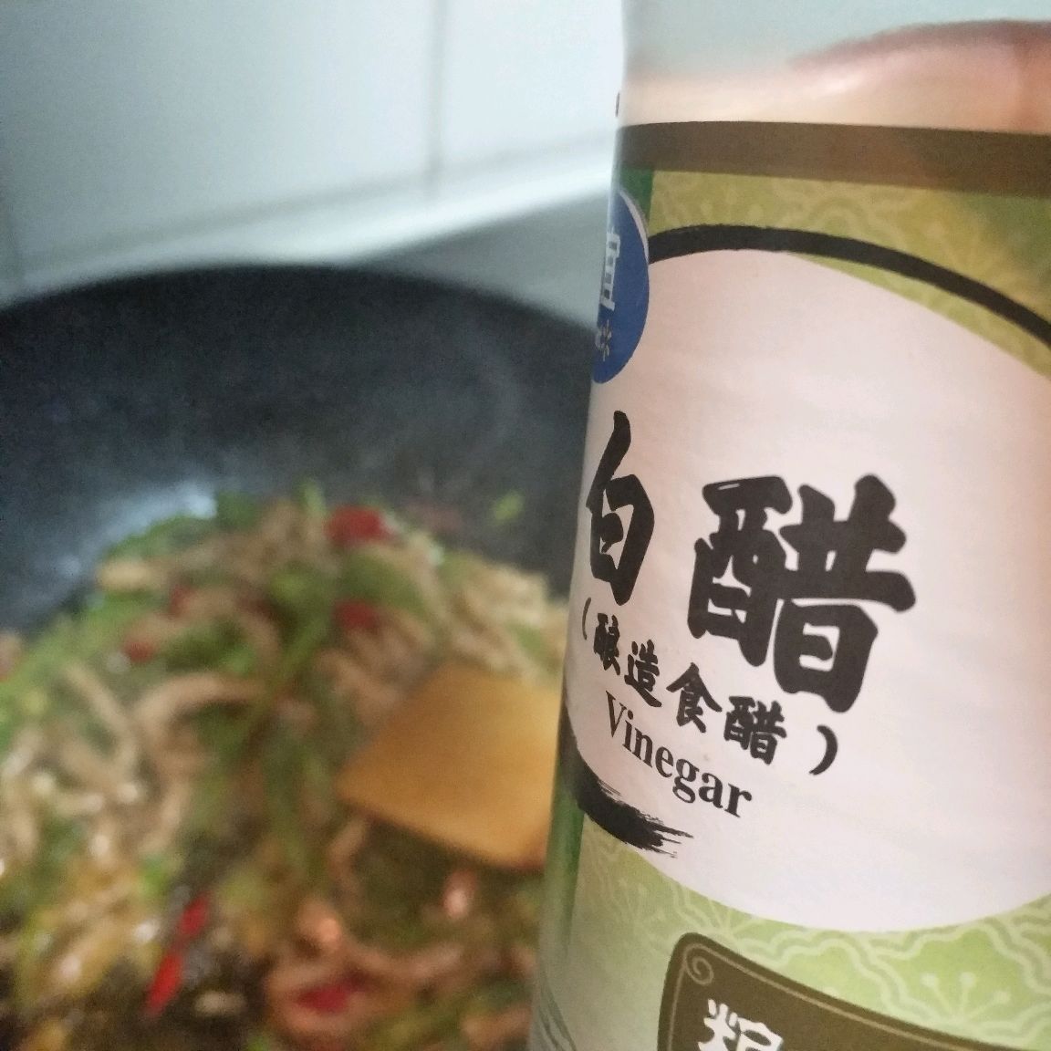 家常下饭菜~青椒肉丝