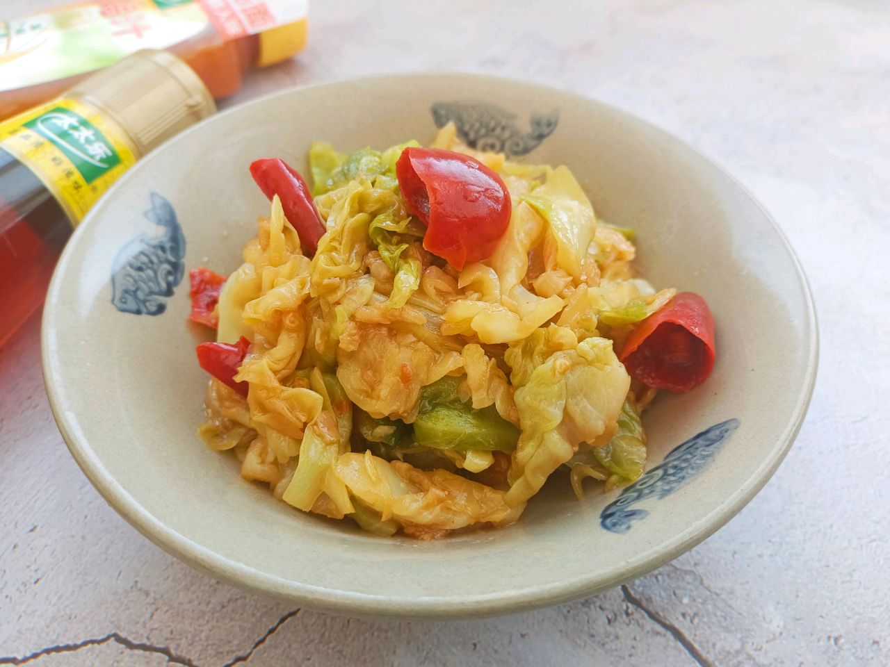 家常香辣手撕包菜