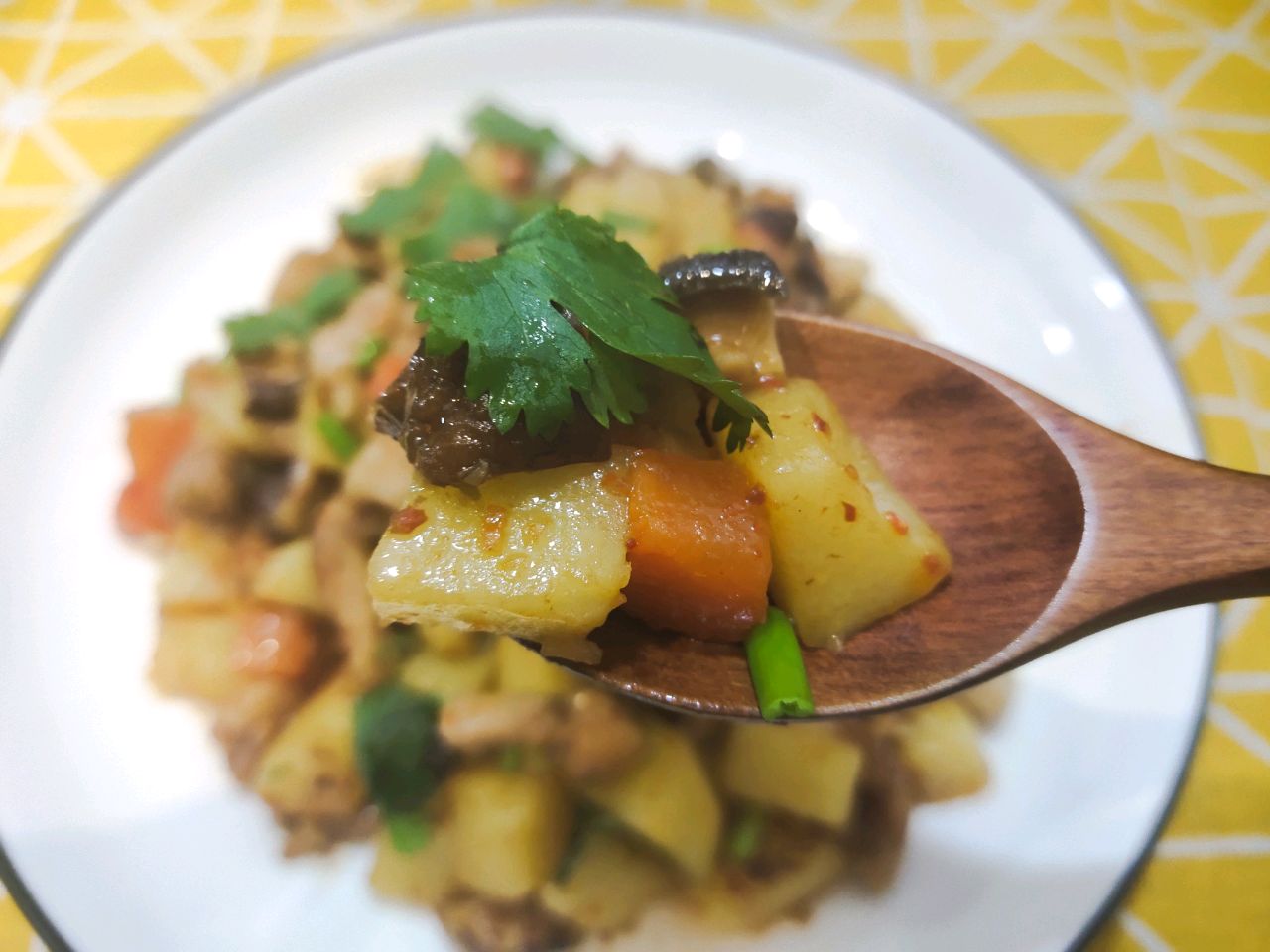 家常小炒－辣炒土豆鸡丁