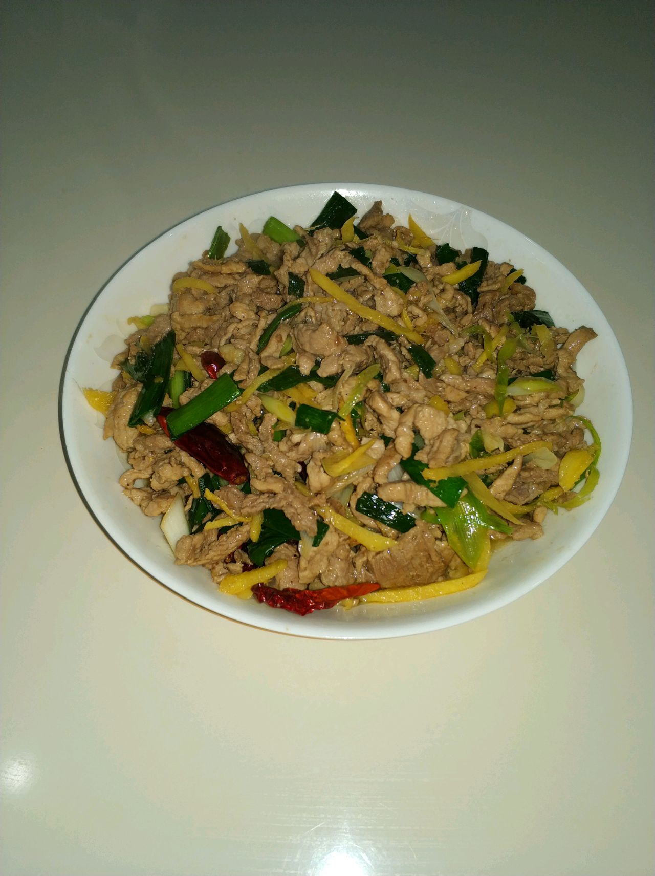 家常小炒肉（不用淀粉不勾芡）