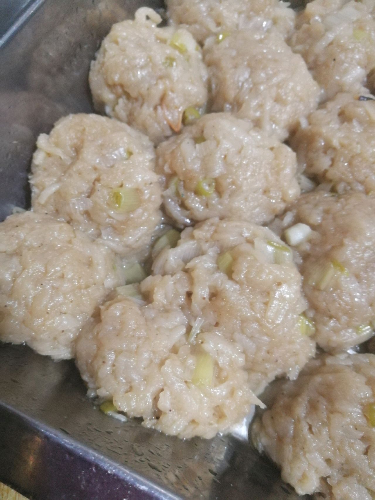 家常蒸萝卜丸子
