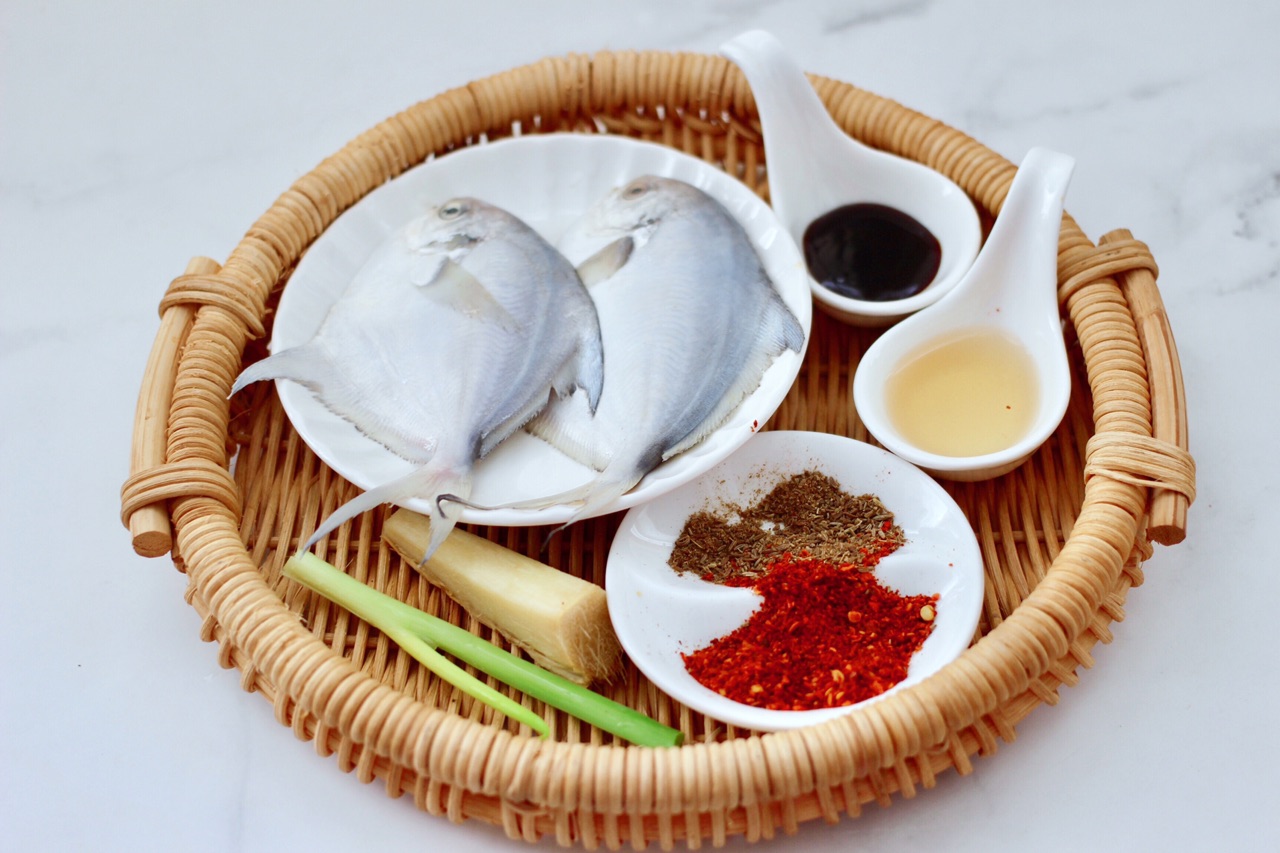 家常孜然银鲳