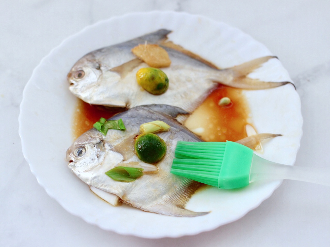 家常孜然银鲳
