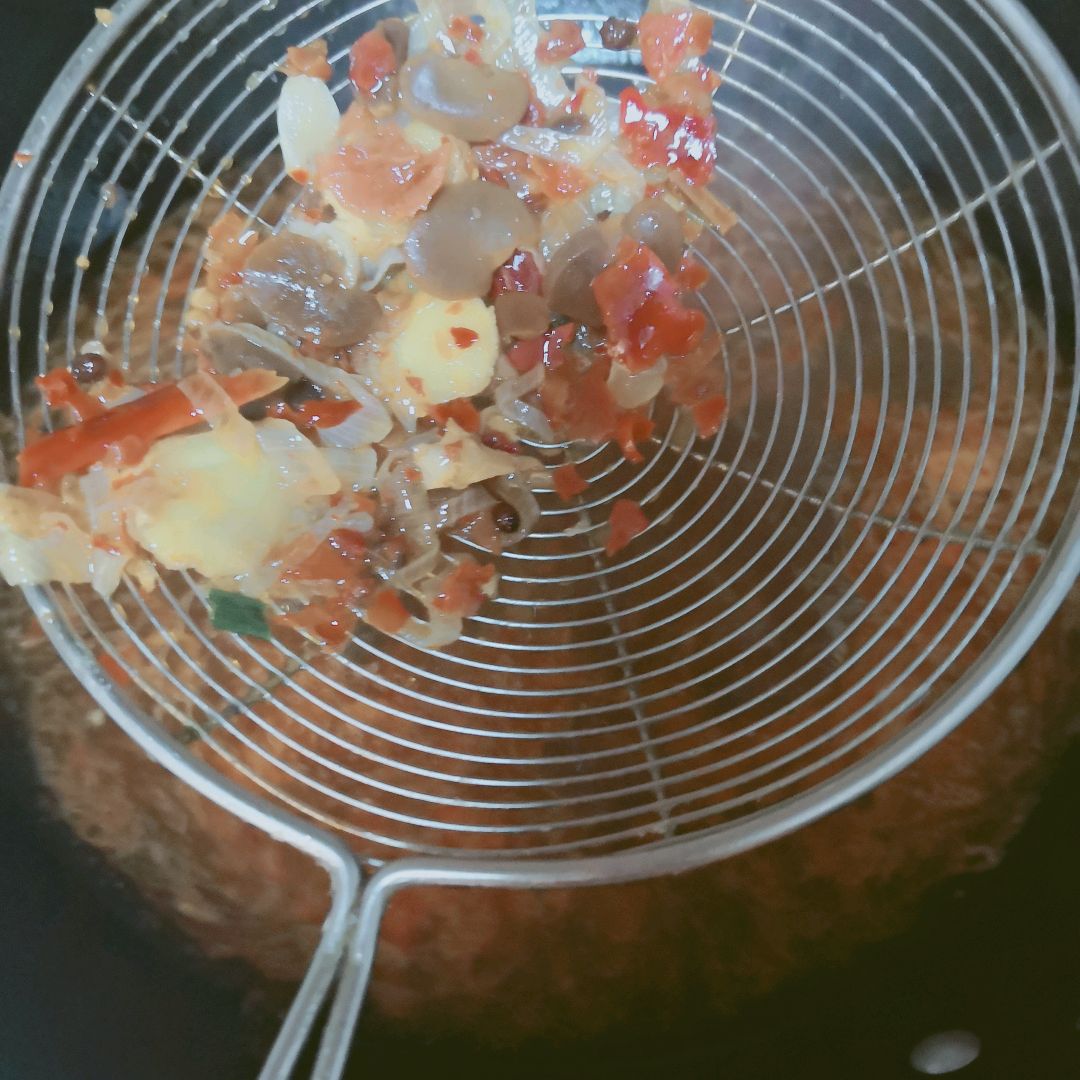 家里做毛血旺