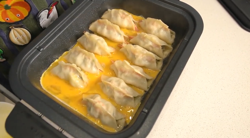 加拿大北极虾鸡蛋煎饼