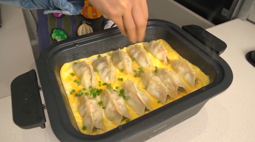 加拿大北极虾鸡蛋煎饼