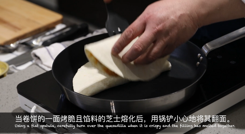 加拿大北极虾煎饼
