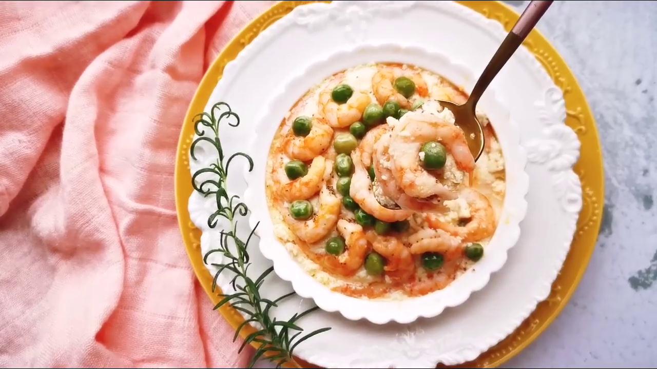 加拿大北极虾莲蓬豆腐