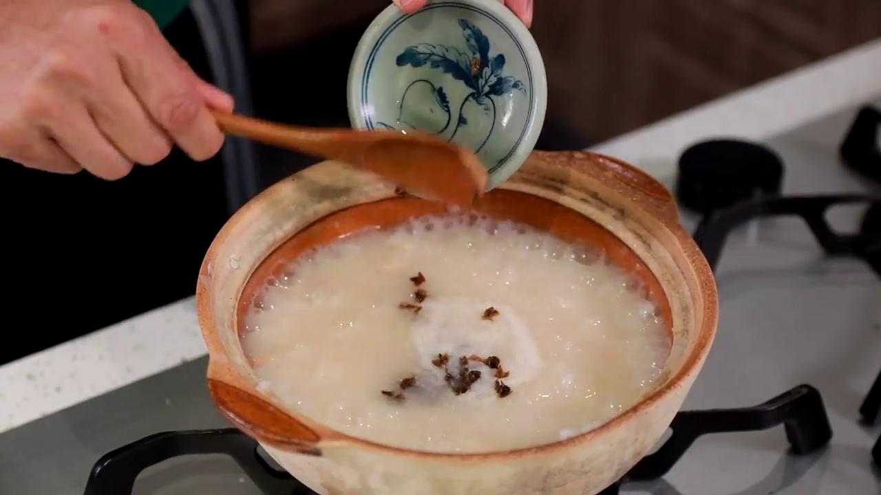 加拿大北极虾砂锅粥