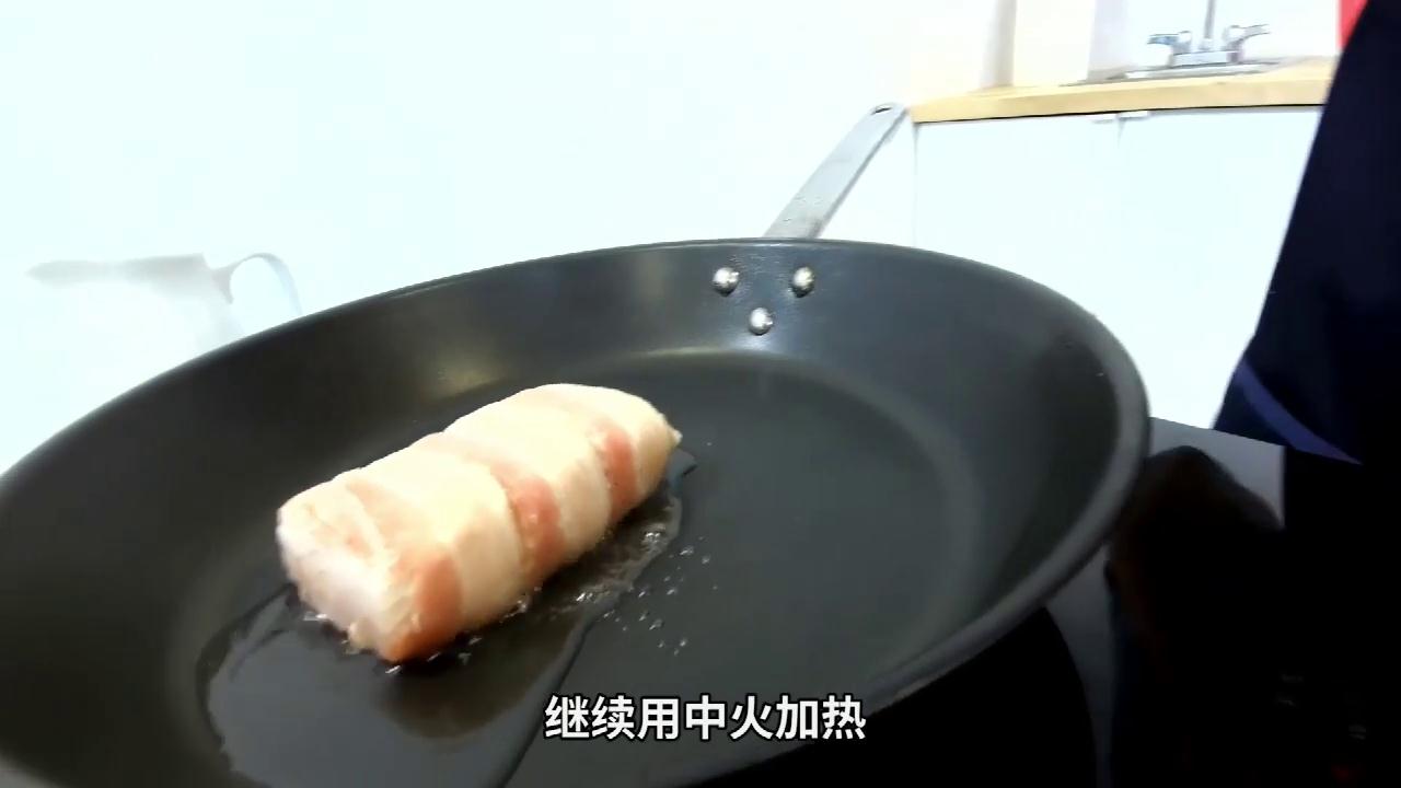 加拿大比目鱼培根卷