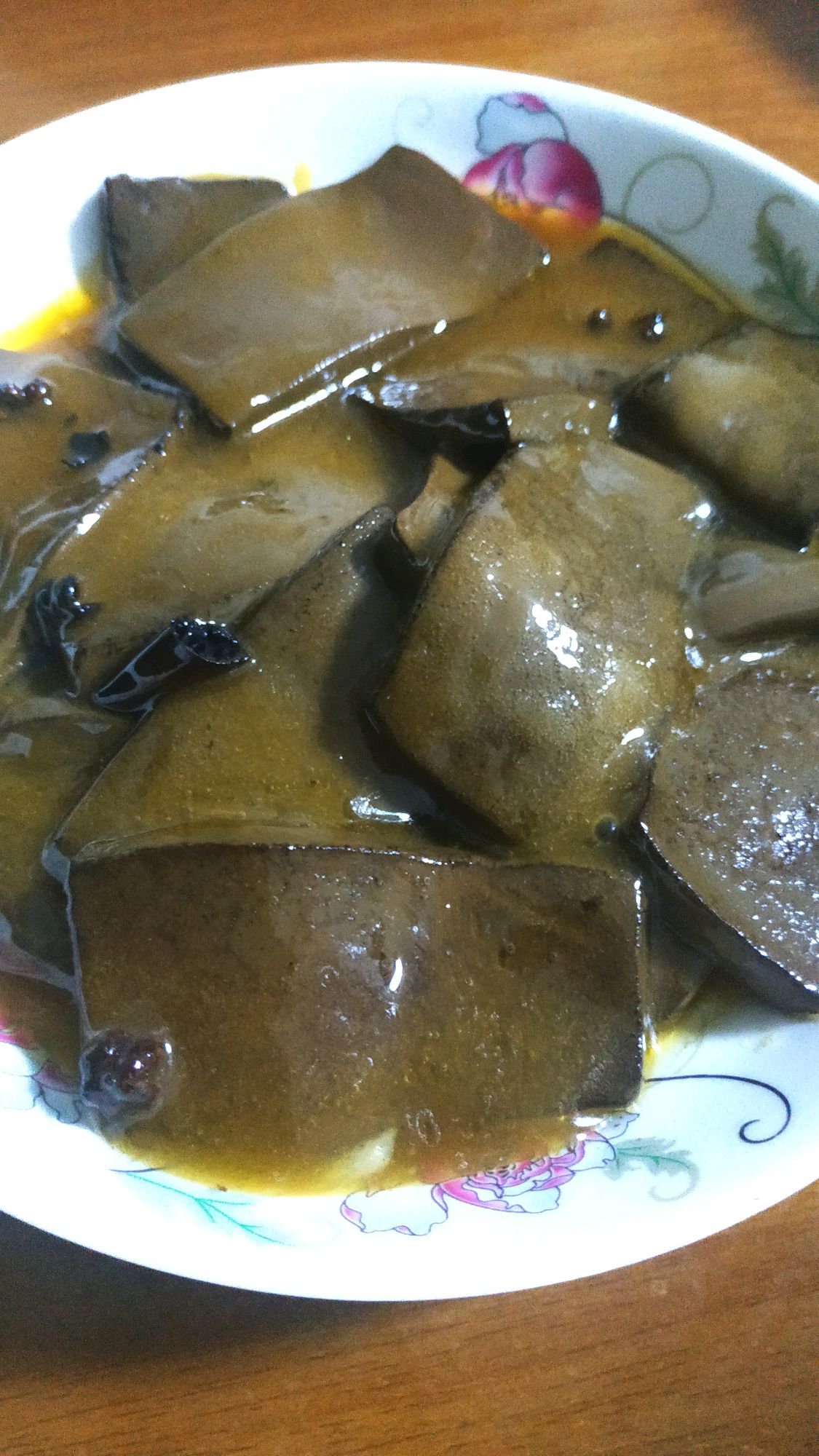 家庭版爆炒鸭血