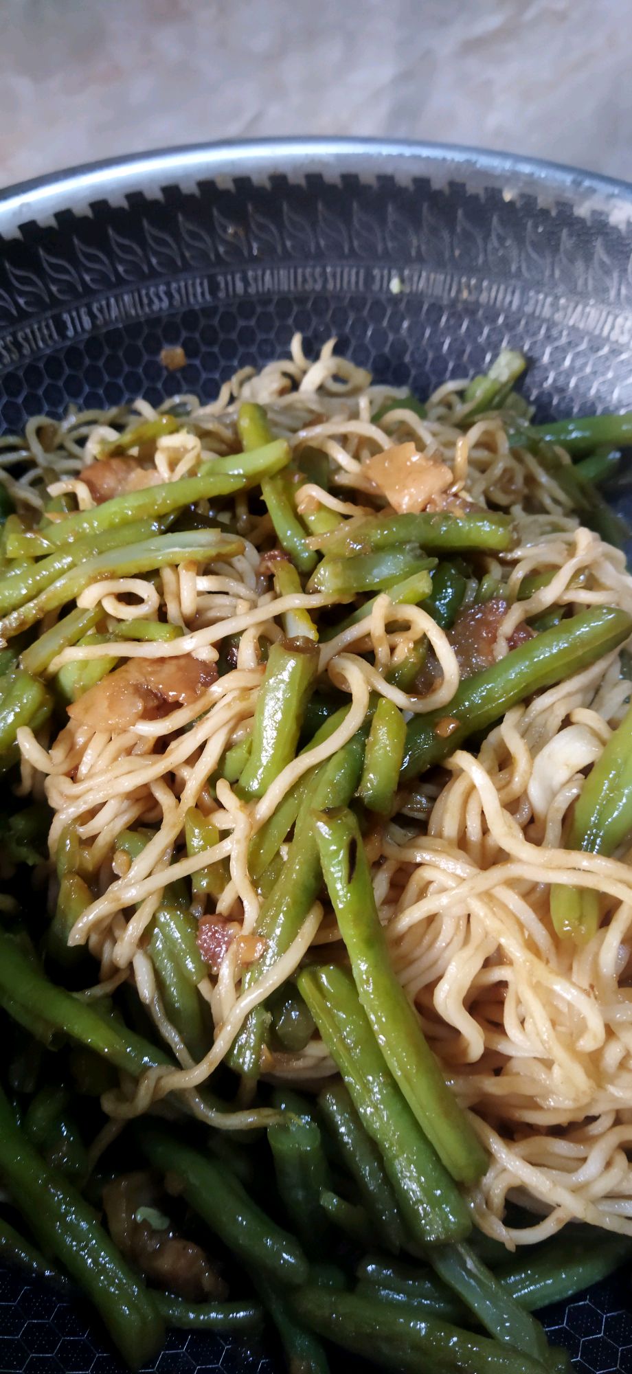 家庭版豆角焖面