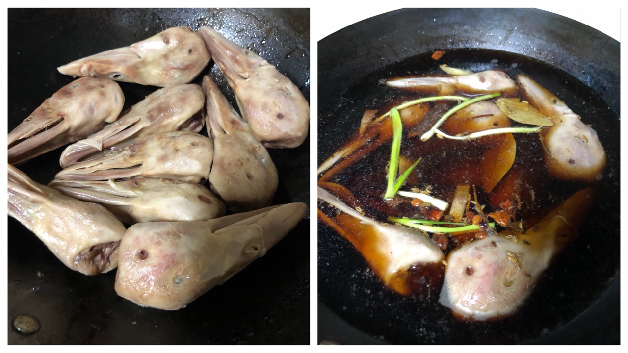 家庭版干锅鸭头